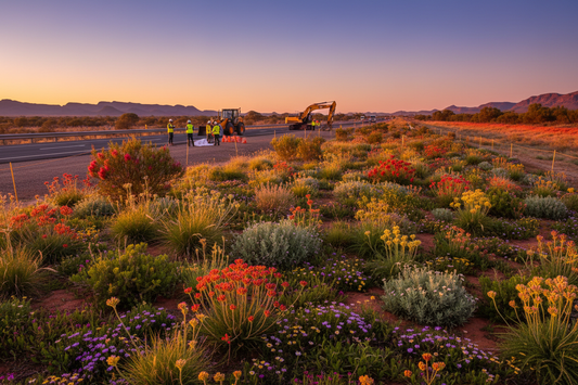 Roadside revegetation