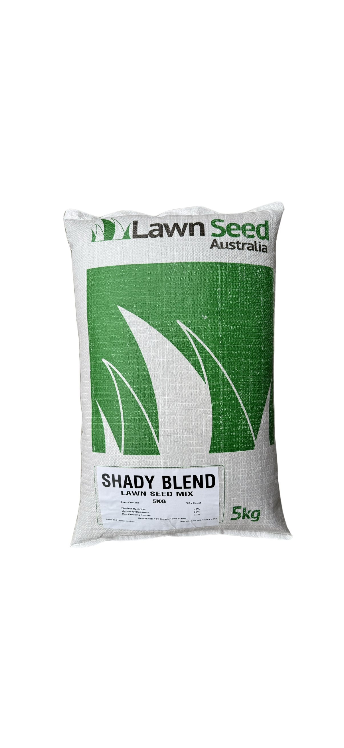 Shady Blend 5kg Thrives where others won't. Covers 165m² | Sow year-round