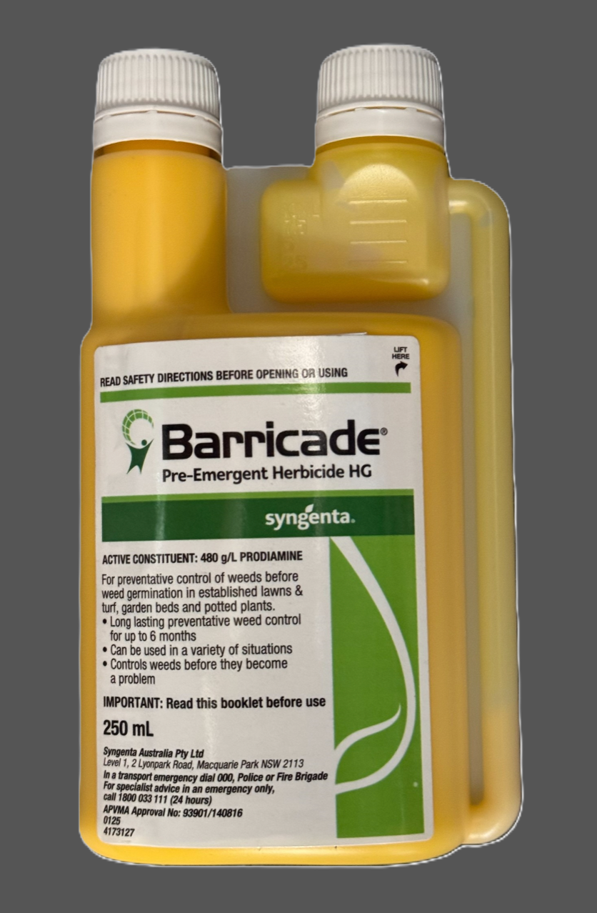 BARRICADE PRE EMERGENT