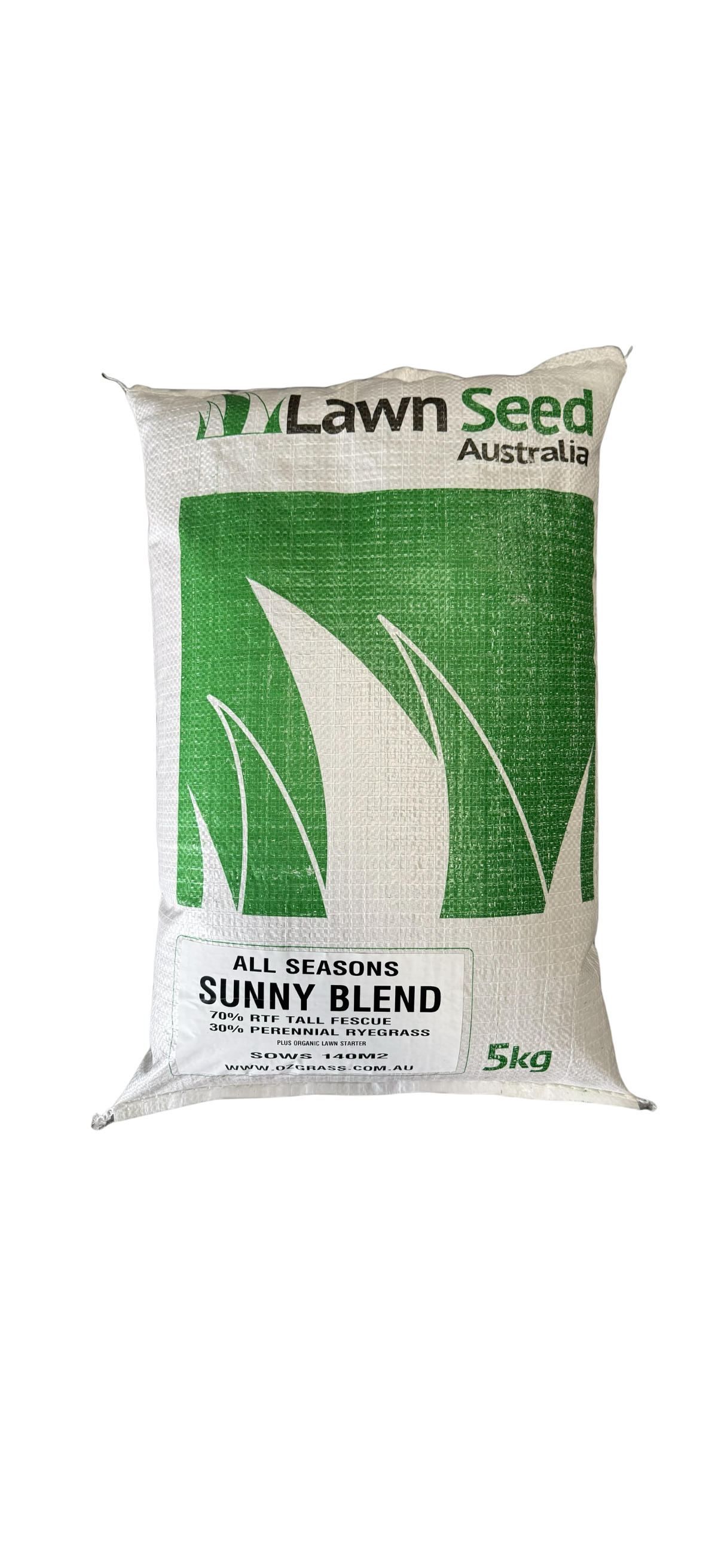RTF Tall Fescue and Perennial Ryegrass all seasons lawn seed blend 5kg – OzGrass
