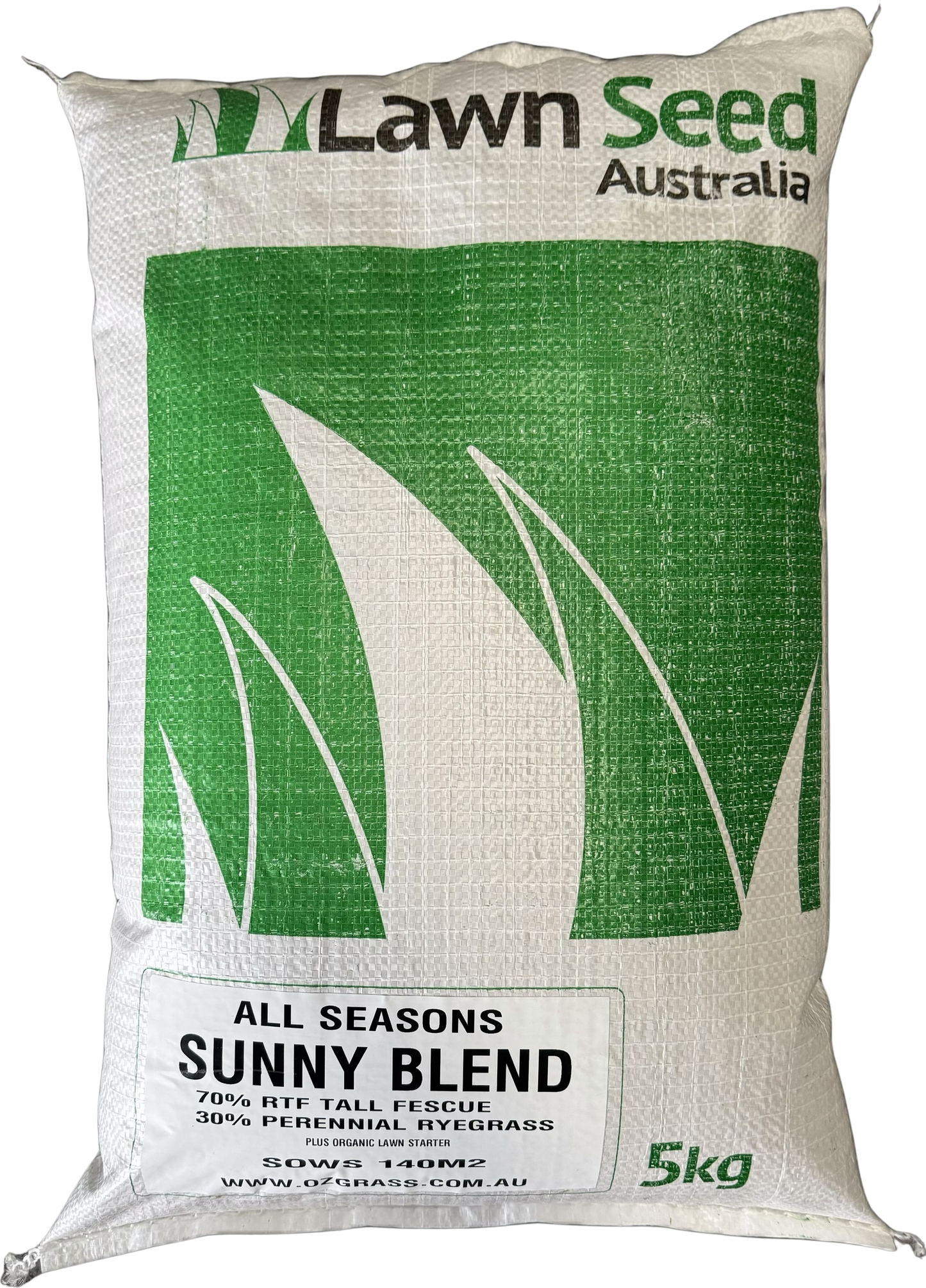 RTF Tall Fescue and Perennial Ryegrass all seasons lawn seed blend 5kg – OzGrass