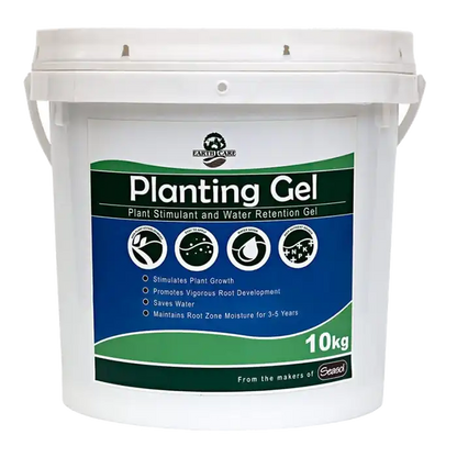 Planting Gel is a combination of semi-hydrated water storing crystals boosted with Seasol and PowerFeed.